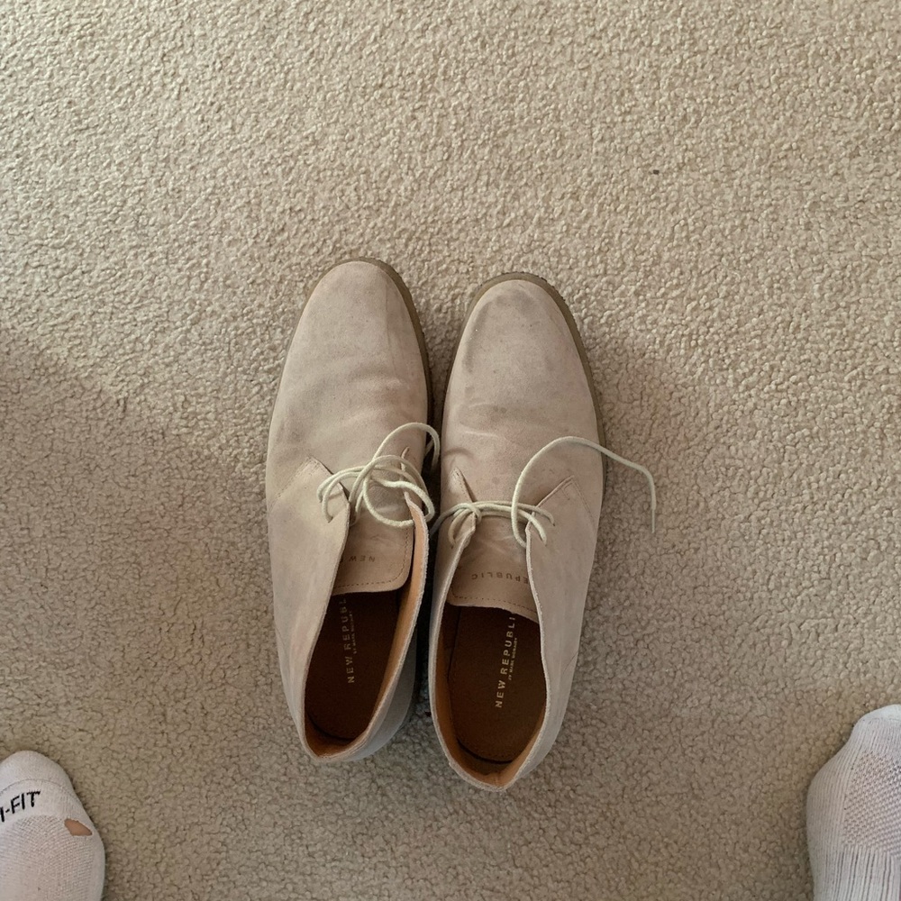New Republic lace up chukka boots